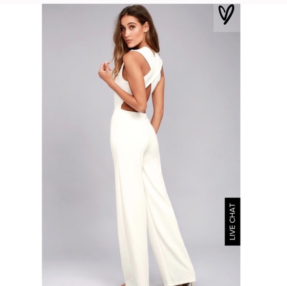 Lulus Pants - White jumpsuit